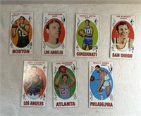 Lot Of 7 1969 Topps Basketball Cards Rare