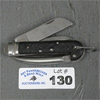 Unmarked Folding Sailors Knife w/ Marlin Spike