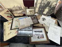 Lot of Vintage Photos Papers, Letters, etc...