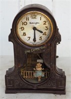 Vintage Master Crafters Mechanical Swing Clock