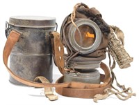 WWI German Gas Mask w/ Carrier