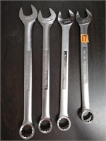 4 Craftsman Metric Combo Wrenches; 25, 26, 27, 28