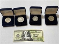 Russian Silver Clad Coins, Million Dollar Bill