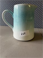 TELEFLORA PITCHER VASE BLUE/GREEN