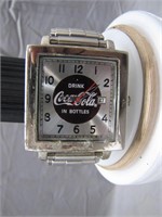 Vintage Stainless Coca Cola Advertising Watch
