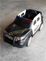 Kids Ride On Battery Operated Police Car
