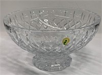 Waterford Footed Crystal Bowl