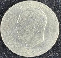 1972 Eisenhower Dollar - No Mint Mark