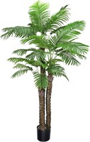 8ft Artificial Phoenix Palm Tree UV Resistant