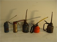 Five Oil Cans