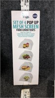 set of 4 pop up mesh screens