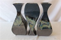 Signed Magnum Pottery "nesting" vases