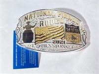Wrangler National Final Rodeo Belt Buckle