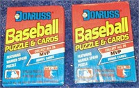 2 1989  Donruss Baseball Wax Packs