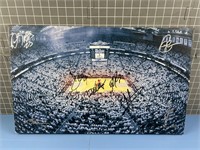 SIGNED / NUMBERED JAZZ BASKETBALL ART