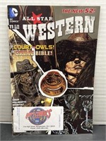 2012; dc; all star western comic book