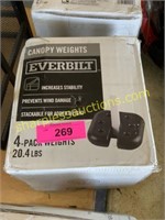 Everbilt Canopy Weights