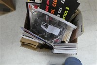 Box of paper items and miscellaneous