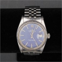 Rolex oyster perpetual datejust 36 mm watch,