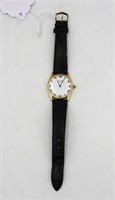 14kt gold Cartier Concord gold wristwatch round,