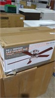52-In indoor LED ceiling fan