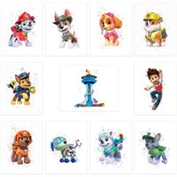 Paw Patrol Decorations Posters - Set of 11 ( 8inch