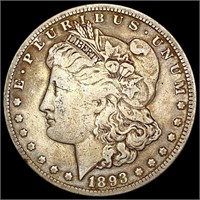 1893-CC Morgan Silver Dollar NICELY CIRCULATED