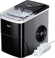 Ice Maker Machine For Countertop, 9 Bullet Ice