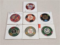 7 Casino Chips From Reno Nevada