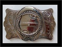 UNUSED SILVER DOLL BUCKLE