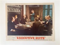 Executive Suite original 1954 vintage lobby card