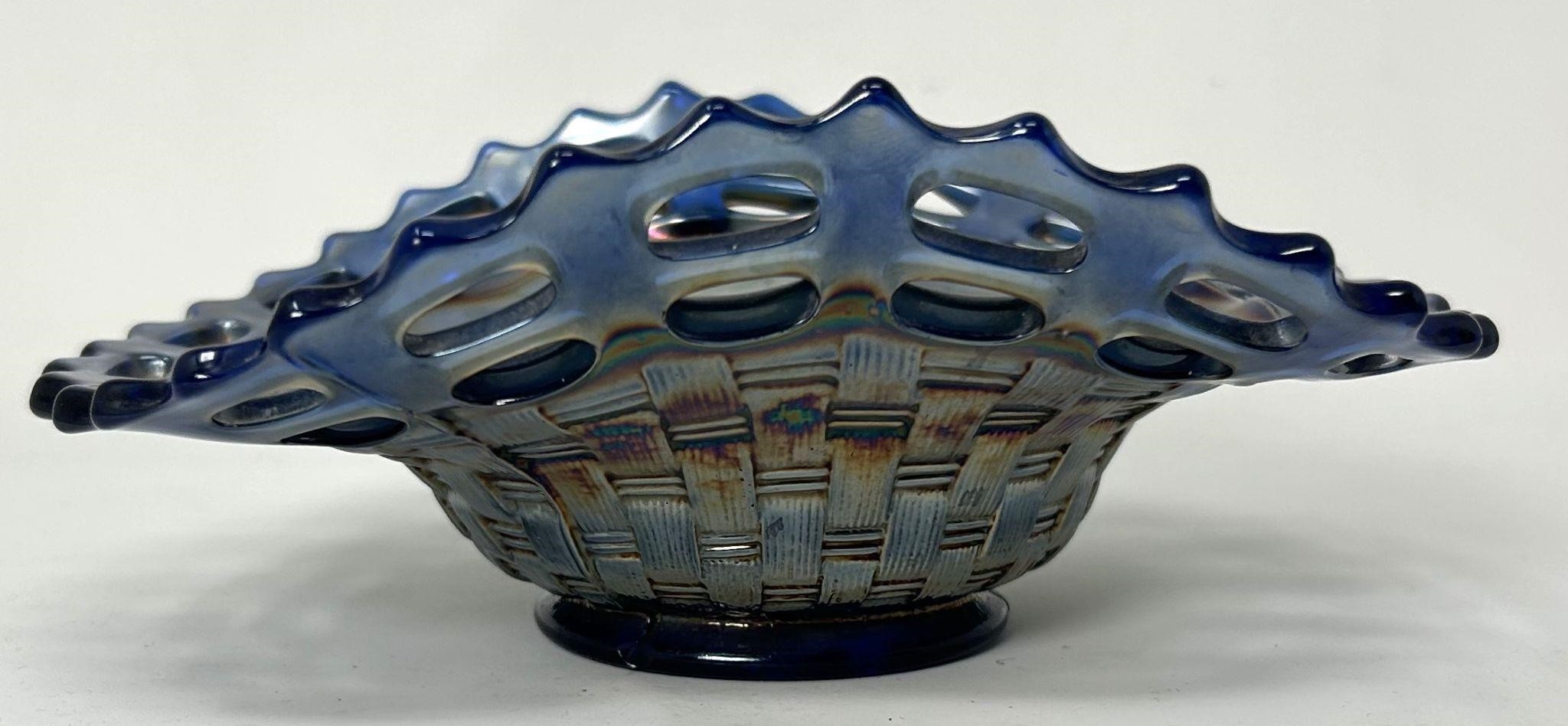 Fenton Blackberry Basket Weave