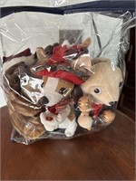 Bag full of Stuffed animals