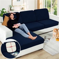 YEMYHOM Sectional Couch Covers for L Shaped Chaise