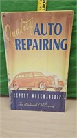 Auto repair sign