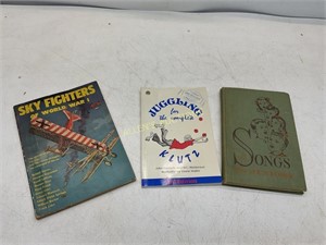 EARLY BOOKS SKY FIGHTERS  JUGGLING  SONGS