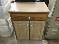 Cabinet 33 inches tall 18 1/2 inches deep 27 1/2