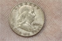 1960-D Franklin Half Dollar