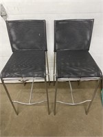 Tall Black Chairs