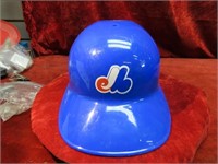 Vintage Montreal Expos baseball helmet.