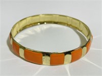 Vintage Halloween Fall Pumpkin Bracelet Bangle