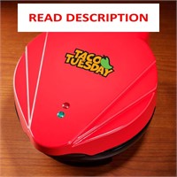 $25 Taco Tuesday Red Electric Griddle