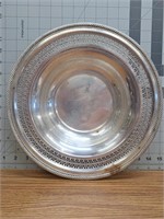 WM Rogers 835 silver plated platter 12.5"