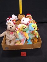 12 Ty Teddy Bear Beanie Babies