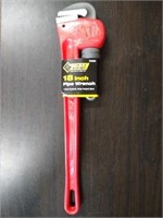 Steel Grip 18" Pipe Wrench