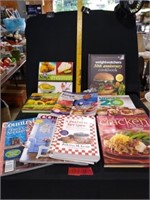 Lot of Cookbooks, Titles as shown