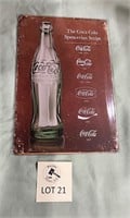 The Coca-Cola Spencerian Script Sign