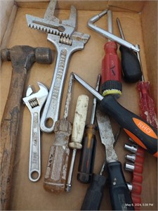Screwdrivers, wrenches, Misc tools