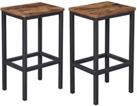 VASAGLE ALINRU ULBC65X Set of 2 Bar Stools for