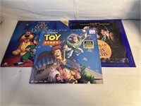 3 LASER DISC WALT DISNEY'S